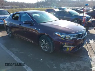 2020 Kia Optima LX with VIN 5XXGT4L38LG442479, listed as a IAAI auction lot 41011297 with 84,779 mi miles and . Bid and sale history available at DreamBid. Image 1.