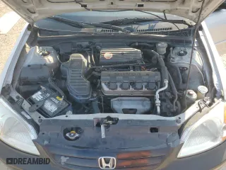 2002 Honda Civic LX with VIN 1HGES16522L056212, listed as a Copart auction lot 67927334 with 207,398 mi miles and Salvage Title. Bid and sale history available at carsss.com. Image 11.