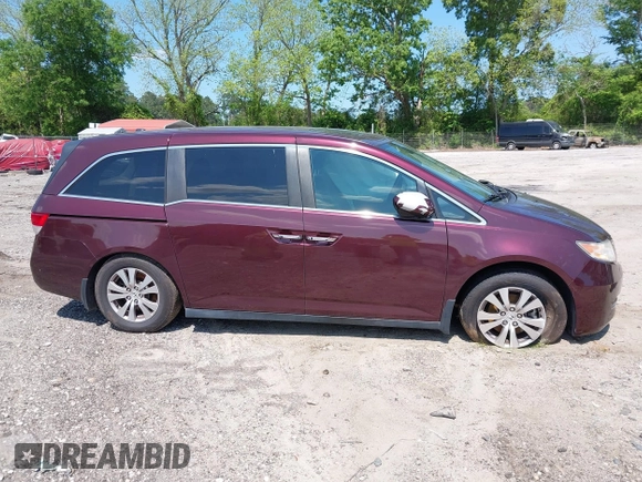 2014 Honda Odyssey EX-L z VIN 5FNRL5H64EB076088, wystawiony jako IAAI lot #42144781 z przebiegiem 174 135 mil mil oraz . Historia ofert i sprzedaży dostępna na DreamBid. Obrazek 12.