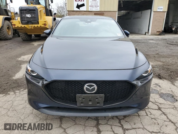 2021 Mazda 3 Preferred with VIN JM1BPBLL1M1340795, listed as a Copart auction lot 52627905 with 13,596 mi miles and Salvage title. Bid and sale history available at DreamBid. Image 5.