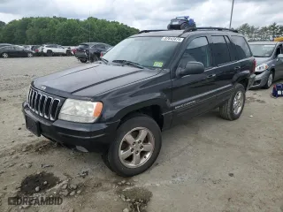 2003 Jeep Grand Cherokee Limited with VIN 1J4GW58N73C569810, listed as a Copart auction lot 57643474 with 123,294 mi miles and Clean Title. Bid and sale history available at carsss.com. Image 1.