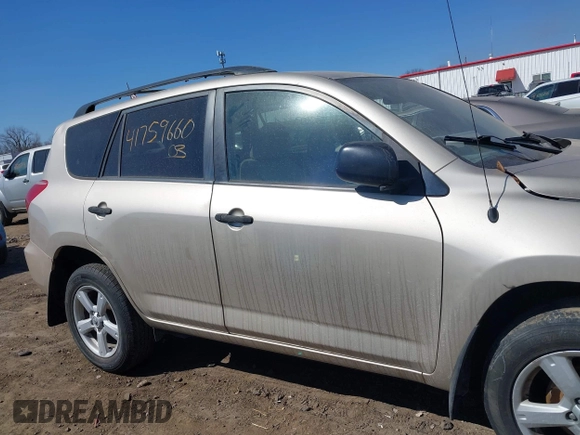 2007 Toyota RAV4 with VIN JTMBK33V375033888, listed as a IAAI auction lot 41759660 with 1 mi miles. Bid and sale history available at carsss.com. Image 13.