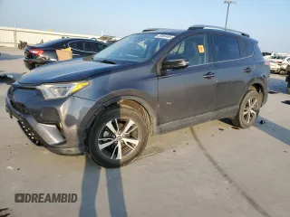 2017 Toyota RAV4 XLE with VIN JTMWFREV0HJ701712, listed as a Copart auction lot 53464465 with 0 mi miles and Salvage Title. Bid and sale history available at carsss.com. Image 1.