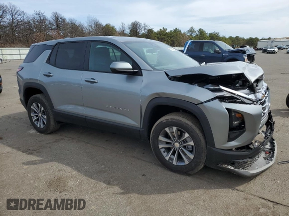 2025 Chevrolet Equinox FWD LT with VIN 3GNAXHEG5SL189293, listed as a Copart auction lot 51350735 with 1,763 mi miles and Salvage Title. Bid and sale history available at DreamBid. Image 4.