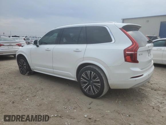 2022 Volvo XC90 Momentum with VIN YV4102CK7N1857251, listed as a Copart auction lot 70075034 with Not Provided miles and Salvage Title. Bid and sale history available at DreamBid. Image 2.