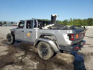 2020 Jeep Gladiator Rubicon with VIN 1C6JJTBG7LL112446, listed as a Copart auction lot 53548815 with 73,374 mi miles and Non Repairable. Bid and sale history available at DreamBid. Image 2.