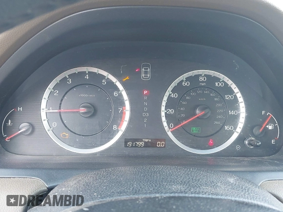 2010 Honda Accord EX-L with VIN 1HGCP3F89AA006139, listed as a IAAI auction lot 42142319 with 191,799 mi miles and . Bid and sale history available at DreamBid. Image 7.