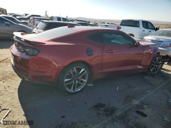2022 Chevrolet Camaro 2SS with VIN 1G1FH1R75N0106775, listed as a Copart auction lot 83111664 with 0 mi miles and Salvage Title. Bid and sale history available at carsss.com. Image 3.