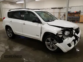 2010 Toyota RAV4 Sport with VIN JTMRF4DV1AD022361, listed as a Copart auction lot 43449805 with 161,747 mi miles and Salvage Title. Bid and sale history available at carsss.com. Image 4.