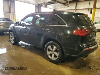 2012 Acura MDX Tech/Entertainment Pkg with VIN 2HNYD2H43CH503400, listed as a Copart auction lot 47186095 with 0 mi miles and Salvage Title. Bid and sale history available at carsss.com. Image 2.