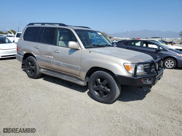 2004 Toyota Land Cruiser with VIN JTEHT05J142064498, listed as a Copart auction lot 50571375 with NaN miles and Clean Title. Bid and sale history available at carsss.com. Image 4.