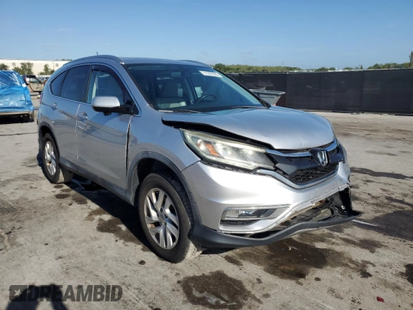 2015 Honda CR-V EX-L with VIN 2HKRM4H75FH656856, listed as a Copart auction lot 51367985 with 89,981 mi miles and Salvage Title. Bid and sale history available at carsss.com. Image 4.