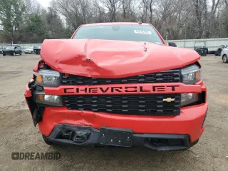 2022 Chevrolet Silverado 1500 Custom with VIN 3GCPWBEK3NG174845, listed as a Copart auction lot 43876995 with 40,868 mi miles and Salvage Title. Bid and sale history available at DreamBid. Image 5.