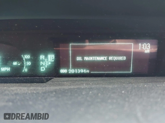 2011 Toyota Prius I with VIN JTDKN3DU7B5305235, listed as a IAAI auction lot 42152093 with 201,396 mi miles and . Bid and sale history available at DreamBid. Image 15.