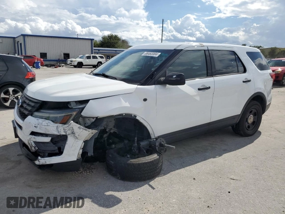2016 Ford Utility Police Interceptor with VIN 1FM5K8AR4GGA27954, listed as a Copart auction lot 66463304 with 136,857 mi miles and Non Repairable. Bid and sale history available at carsss.com. Image 1.