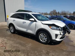 2019 Kia Sorento LX with VIN 5XYPGDA32KG439451, listed as a Copart auction lot 53784265 with 73,420 mi miles and Salvage Title. Bid and sale history available at carsss.com. Image 4.