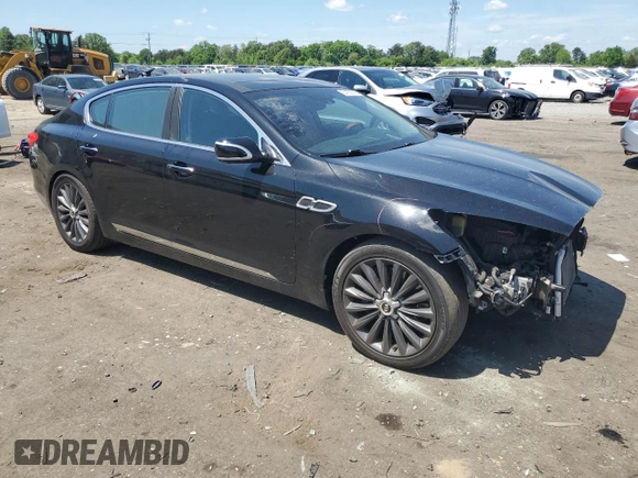 2015 Kia K900 Luxury z VIN KNALW4D43F6019810, wystawiony jako Copart lot #54155565 z przebiegiem 93 210 mil mil oraz Szkody całkowita. Historia ofert i sprzedaży dostępna na DreamBid. Obrazek 4.