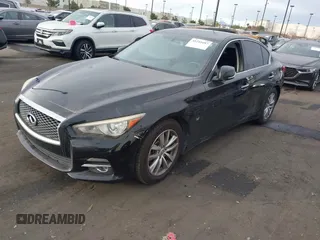 2015 Infiniti Q50 Premium with VIN JN1BV7AP9FM342033, listed as a IAAI auction lot 41241687 with 183,887 mi miles and . Bid and sale history available at DreamBid. Image 20.