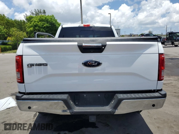2017 Ford F-150 XL with VIN 1FTFW1EG4HFC12235, listed as a Copart auction lot 61453085 with 161,031 mi miles and Clean title. Bid and sale history available at DreamBid. Image 6.