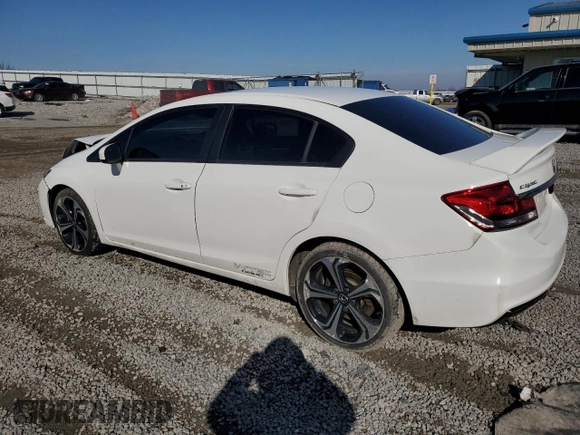 2015 Honda Civic Sedan Si with VIN 2HGFB6E57FH704441, listed as a Copart auction lot 44205275 with 160,205 mi miles and Salvage Title. Bid and sale history available at carsss.com. Image 2.
