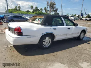 2007 Mercury Grand Marquis LS with VIN 2MEFM75WX7X604153, listed as a Copart auction lot 71976844 with 97,614 mi miles and Salvage Title. Bid and sale history available at carsss.com. Image 3.