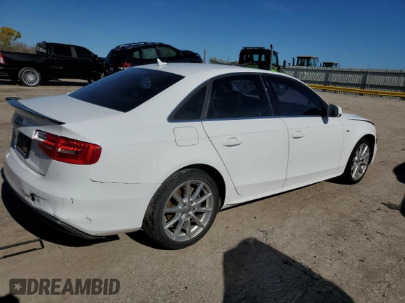 2015 Audi A4 Premium Plus z VIN WAUEFAFL7FN017205, wystawiony jako Copart lot #77684244 z przebiegiem 108 555 mil mil oraz Szkoda całkowita • Salvage title. Historia ofert i sprzedaży dostępna na DreamBid. Obrazek 3.