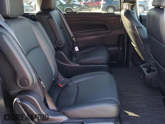 2024 Honda Odyssey EX-L with VIN 5FNRL6H69RB070816, listed as a Copart auction lot 45278975 with 4,491 mi miles and Salvage Title. Bid and sale history available at DreamBid. Image 11.