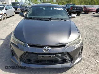 2015 Scion tC with VIN JTKJF5C76FJ007698, listed as a Copart auction lot 55138695 with 171,815 mi miles and Salvage Title. Bid and sale history available at carsss.com. Image 5.
