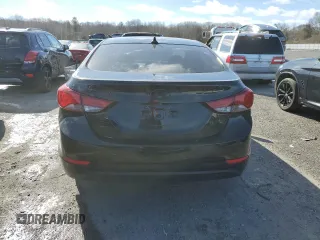2015 Hyundai Elantra SE with VIN 5NPDH4AE9FH626671, listed as a Copart auction lot 45170355 with 120,369 mi miles and Clean Title. Bid and sale history available at DreamBid. Image 6.