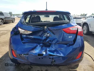 2013 Hyundai Elantra GT with VIN KMHD35LE8DU018141, listed as a Copart auction lot 64587374 with 271,587 mi miles and Salvage Title. Bid and sale history available at carsss.com. Image 6.