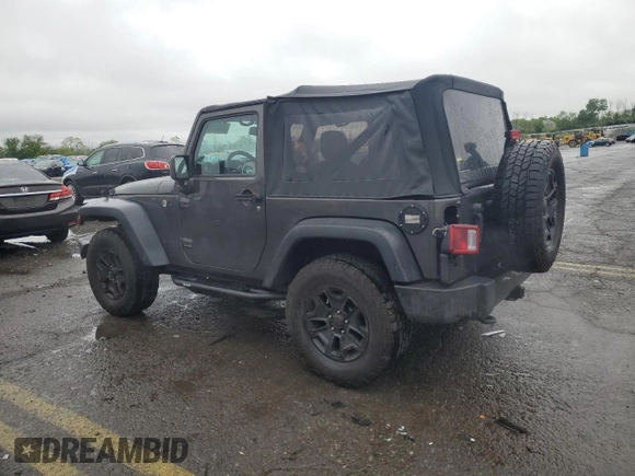 2017 Jeep Wrangler Sport z VIN 1C4AJWAG0HL644978, wystawiony jako Copart lot #56485985 z przebiegiem 104 151 mil mil oraz Szkoda całkowita • Salvage title. Historia ofert i sprzedaży dostępna na DreamBid. Obrazek 2.