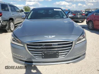 2017 Genesis G80 Ultimate with VIN KMHGN4JF2HU210173, listed as a Copart auction lot 70909284 with 45,928 mi miles and Salvage Title. Bid and sale history available at DreamBid. Image 5.