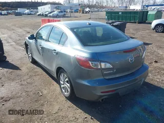 2012 Mazda 3 i Grand Touring with VIN JM1BL1W82C1677505, listed as a IAAI auction lot 41684777 with 124,454 mi miles and . Bid and sale history available at DreamBid. Image 3.