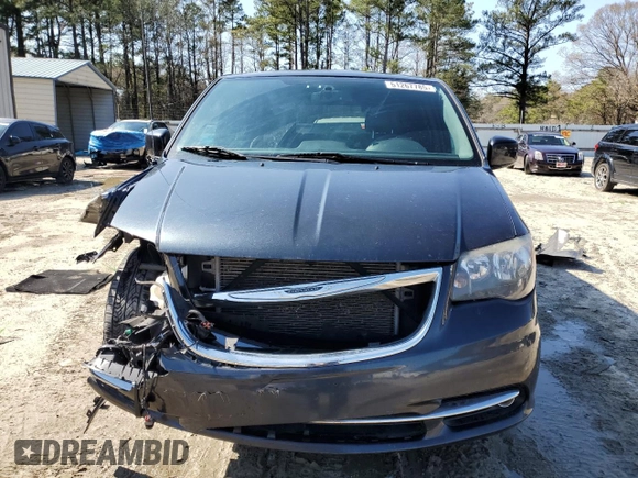 2014 Chrysler Town & Country S with VIN 2C4RC1HG5ER461679, listed as a Copart auction lot 51267785 with 124,341 mi miles and Salvage Title. Bid and sale history available at DreamBid. Image 5.