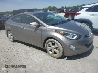 2016 Hyundai Elantra SE with VIN 5NPDH4AE5GH766847, listed as a Copart auction lot 56353865 with 91,153 mi miles and Salvage title. Bid and sale history available at DreamBid. Image 4.
