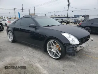 2004 Infiniti G35 w/Leather z VIN JNKCV54E24M800099, wystawiony jako Copart lot #59797675 z przebiegiem 156 273 mil mil oraz Szkoda całkowita • Salvage title. Historia ofert i sprzedaży dostępna na DreamBid. Obrazek 4.