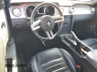 2008 Ford Mustang GT Deluxe with VIN 1ZVHT82H585171950, listed as a Copart auction lot 51599375 with 129,896 mi miles and Salvage Title. Bid and sale history available at carsss.com. Image 8.