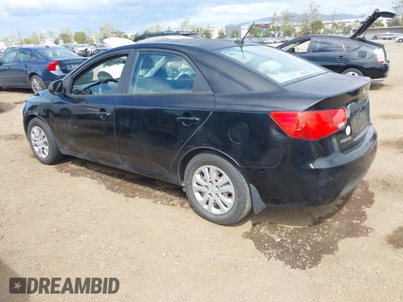 2011 Kia Forte LX with VIN KNAFT4A29B5447891, listed as a IAAI auction lot 42066343 with 166,773 mi miles. Bid and sale history available at carsss.com. Image 3.