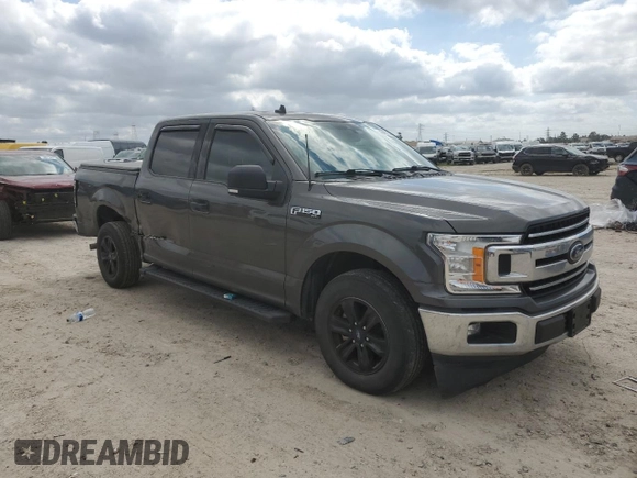 2019 Ford F-150 XL with VIN 1FTEW1C53KKD48805, listed as a Copart auction lot 48402225 with 88,343 mi miles and Salvage Title. Bid and sale history available at carsss.com. Image 4.