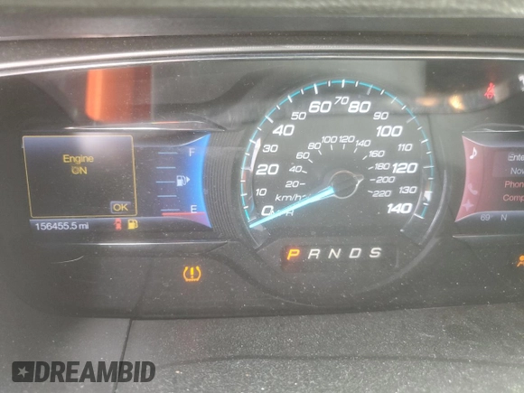 2013 Ford Taurus SEL with VIN 1FAHP2E80DG174890, listed as a Copart auction lot 49240435 with 156,455 mi miles and Salvage Title. Bid and sale history available at carsss.com. Image 9.