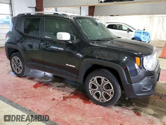 2018 Jeep Renegade Limited z VIN ZACCJBDB5JPH55299, wystawiony jako Copart lot #55122775 z przebiegiem Nie podano mil oraz Szkoda całkowita • Salvage title. Historia ofert i sprzedaży dostępna na DreamBid. Obrazek 4.