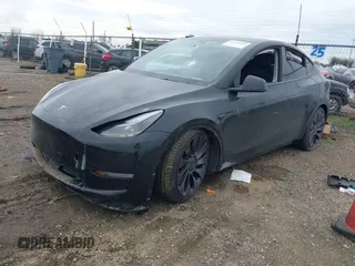 2021 Tesla Model Y Performance with VIN 5YJYGDEF9MF273884, listed as a IAAI auction lot 41781944 with Not Provided miles and . Bid and sale history available at DreamBid. Image 19.