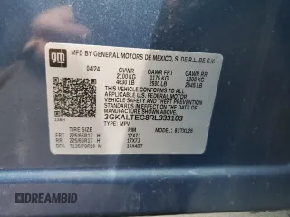 2024 GMC Terrain SLE with VIN 3GKALTEG8RL333103, listed as a Copart auction lot 53244425 with 14,174 mi miles and Clean Title. Bid and sale history available at DreamBid. Image 14.