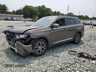 2016 Mitsubishi Outlander SE with VIN JA4AD3A34GZ062780, listed as a Copart auction lot 59399675 with 185,526 mi miles and Salvage title. Bid and sale history available at DreamBid. Image 1.