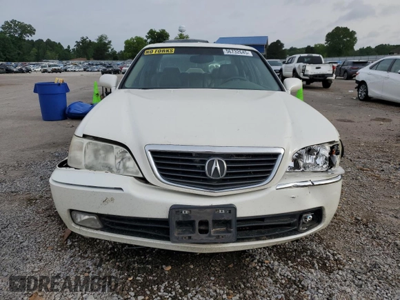 2004 Acura RL w/Navigation System z VIN JH4KA96674C007925, wystawiony jako Copart lot #56732645 z przebiegiem 188 312 mil mil oraz Szkoda całkowita • Salvage title. Historia ofert i sprzedaży dostępna na DreamBid. Obrazek 5.