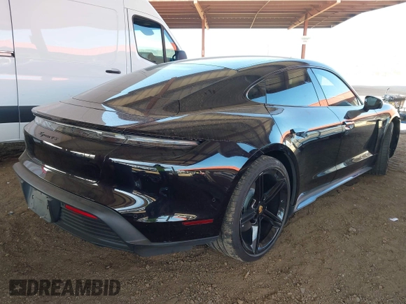 2024 Porsche Taycan 4S with VIN WP0AB2Y16RSA35802, listed as a IAAI auction lot 42386397 with 17,257 mi miles and . Bid and sale history available at DreamBid. Image 4.