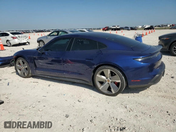 2020 Porsche Taycan 4S with VIN WP0AB2Y1XLSA52223, listed as a Copart auction lot 51683985 with 46,908 mi miles and Salvage title. Bid and sale history available at DreamBid. Image 2.