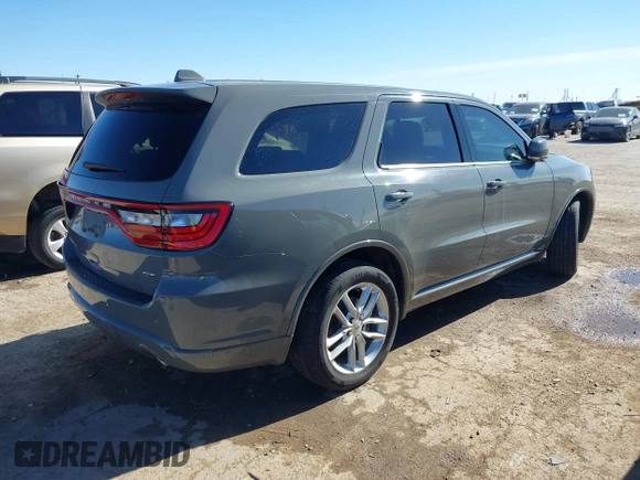 2021 Dodge Durango GT Plus with VIN 1C4RDHDG8MC626806, listed as a IAAI auction lot 41390425 with 110,033 mi miles and . Bid and sale history available at DreamBid. Image 4.