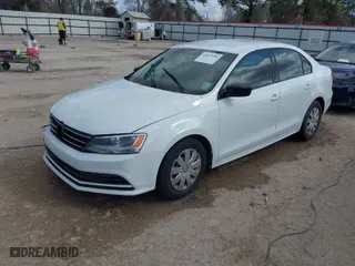 2016 Volkswagen Jetta Sedan 1.4T S with VIN 3VW267AJXGM212822, listed as a IAAI auction lot 41517596 with NaN miles. Bid and sale history available at carsss.com. Image 2.