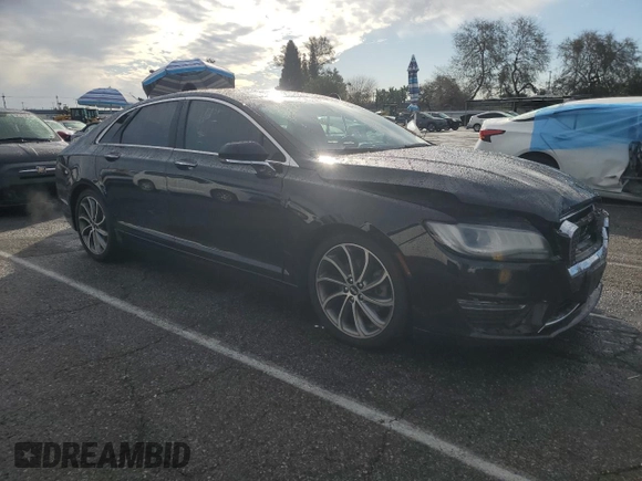 2019 Lincoln MKZ Reserve I with VIN 3LN6L5C93KR602348, listed as a Copart auction lot 42634335 with 106,182 mi miles and Salvage title. Bid and sale history available at DreamBid. Image 4.